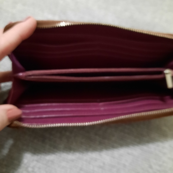 Fossil wallet. Brown - Picture 5 of 7